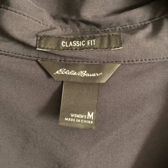 EUC Eddie Bauer Button Up Top - Picture 3 of 5